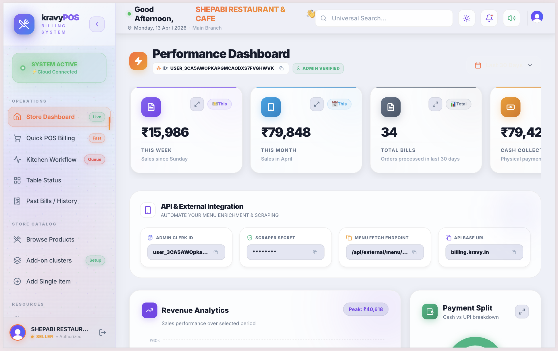 Dashboard